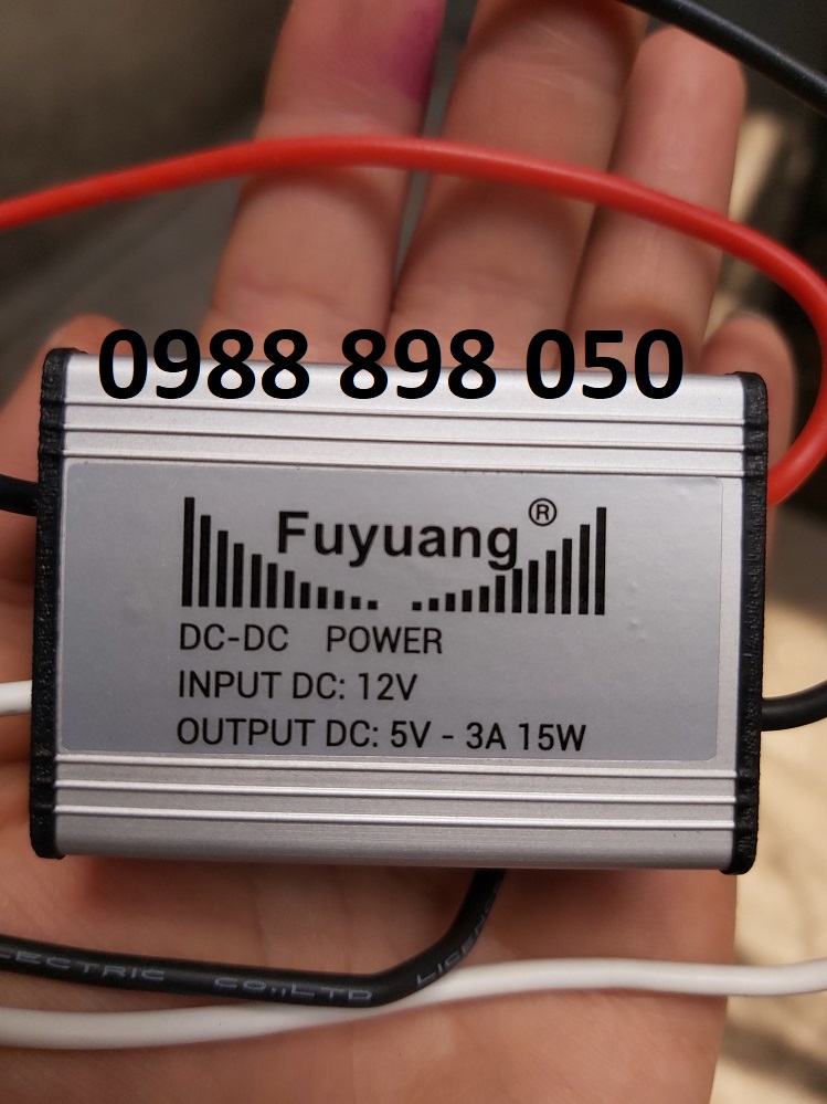 bộ hạ điện dc 12v xuống dc 5v 3a 15w loại tốt