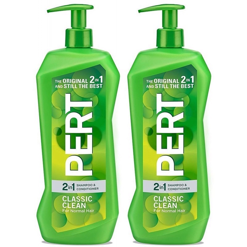 Dầu gội và xả pert classic clean 1l có vòi hàng mỹ 2 in 1