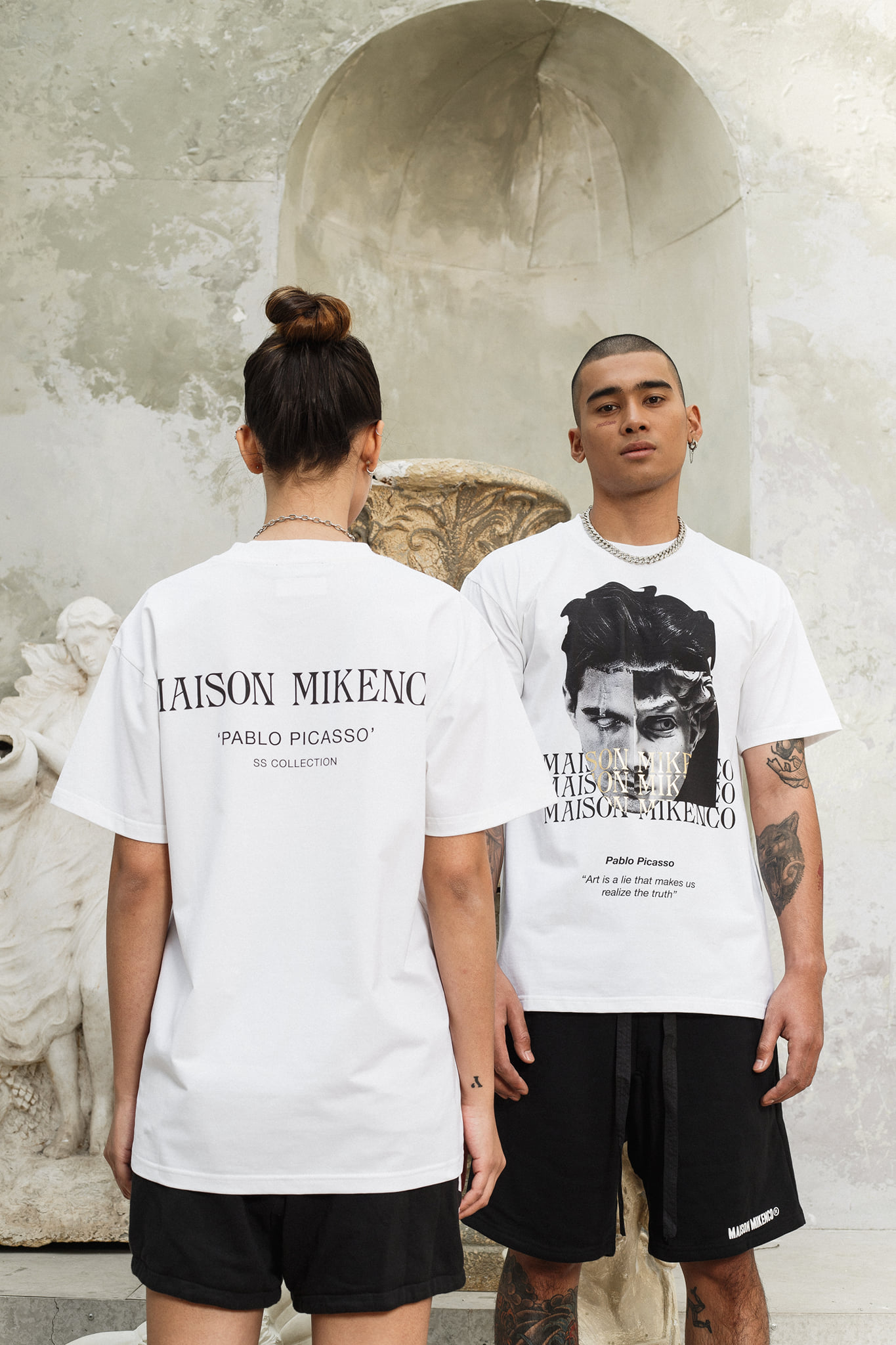 Áo phông nam MIKENCO Pablo picasso