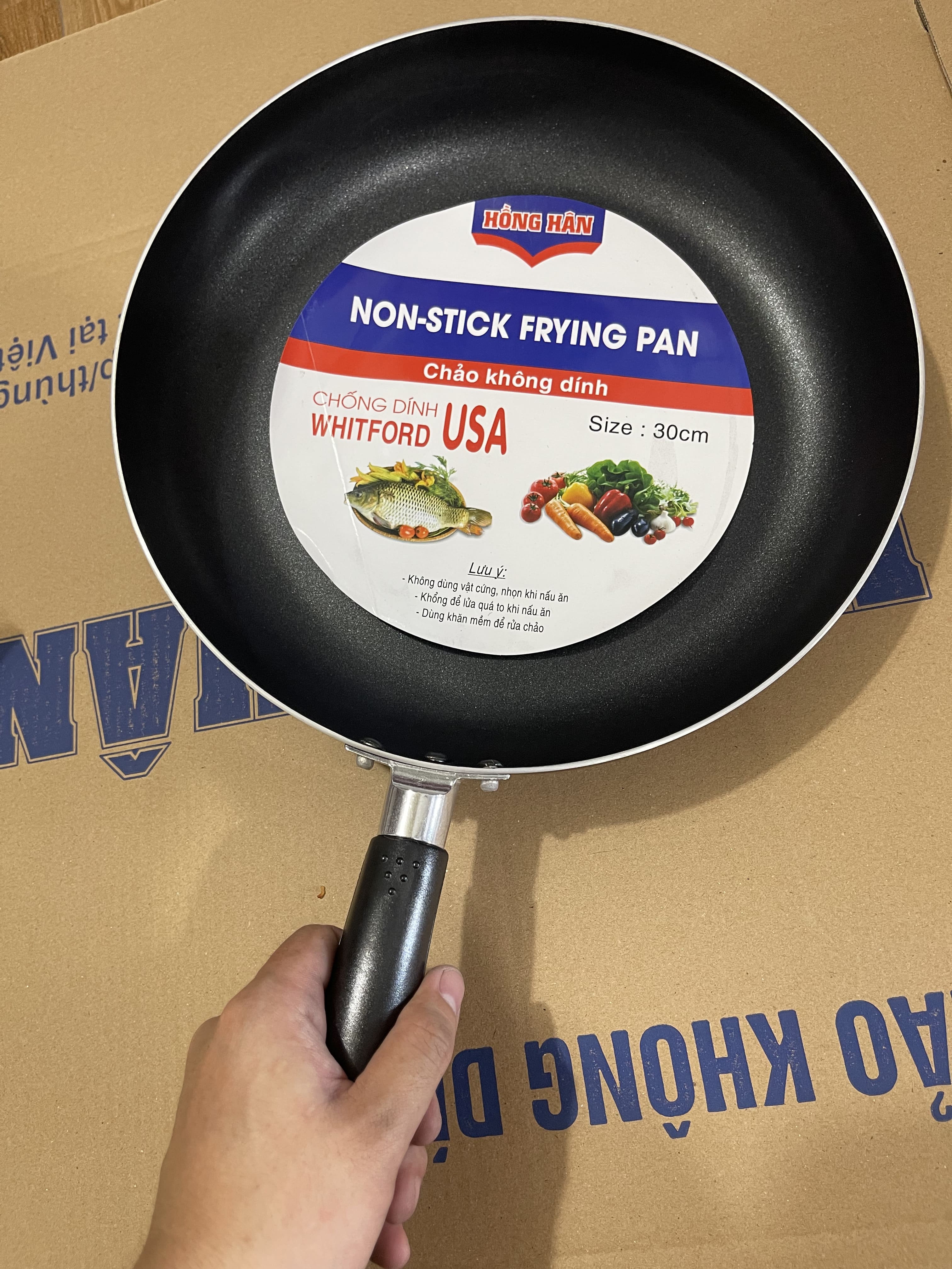 Chảo chống dính size từ 18 đến 32 cm