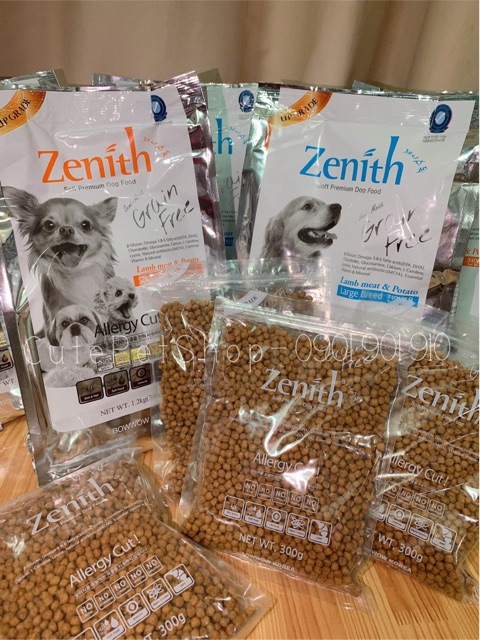 THỨC ĂN HẠT MỀM CHO CHÓ LỚN ZENITH 1.2KG