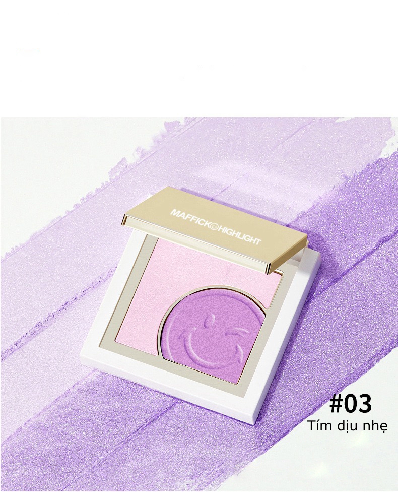 Phấn má hồng highlight nội địa Trung Maffick giá rẻ