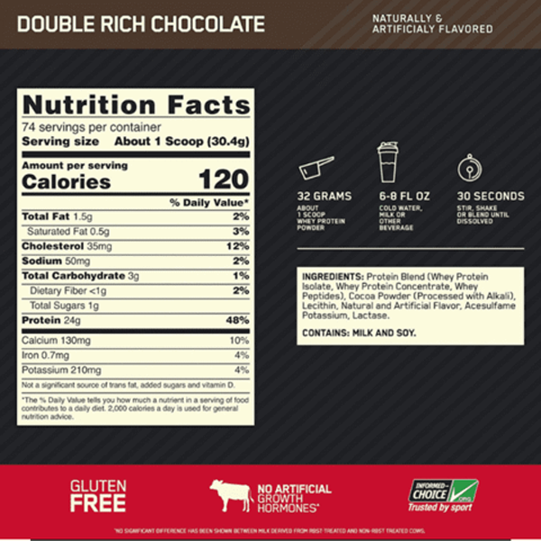 Optimum Nutrition 100% Whey Gold Standard 5Lbs (2.27KG)