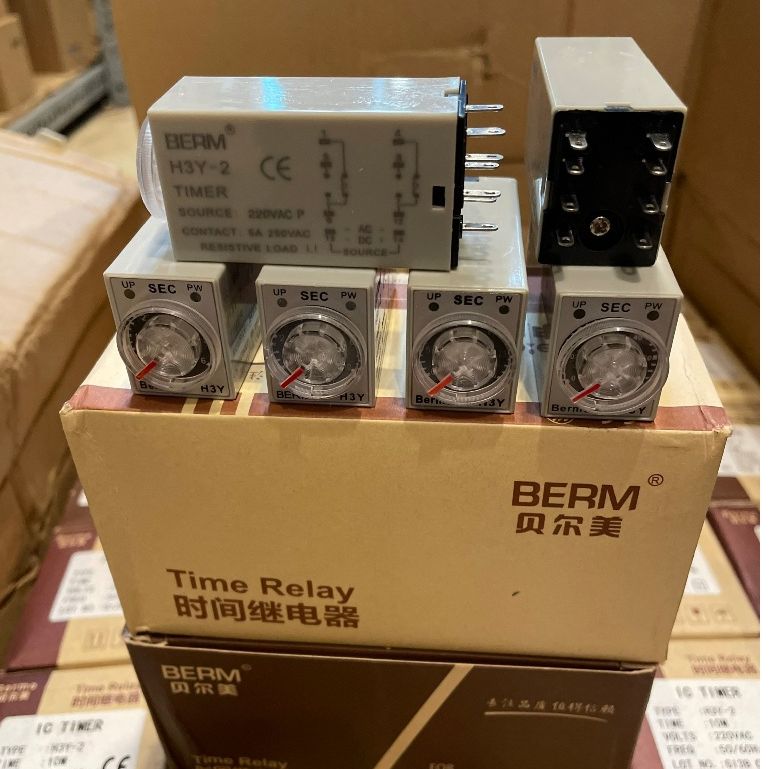 Rơ le thời gian (timer) BERM H3Y-2, H3Y