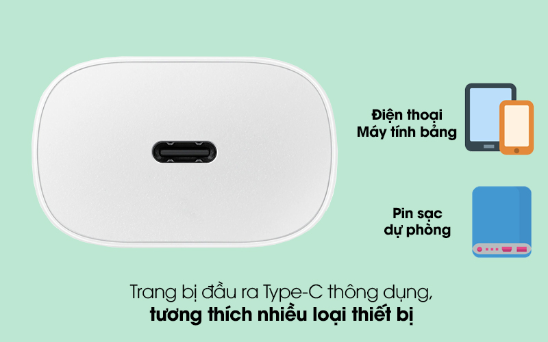 Củ sạc Type C PD 25W Samsung EP-TA800