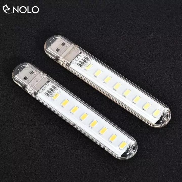 1,4W super bright 2 led 8-bulb USB power supply combo