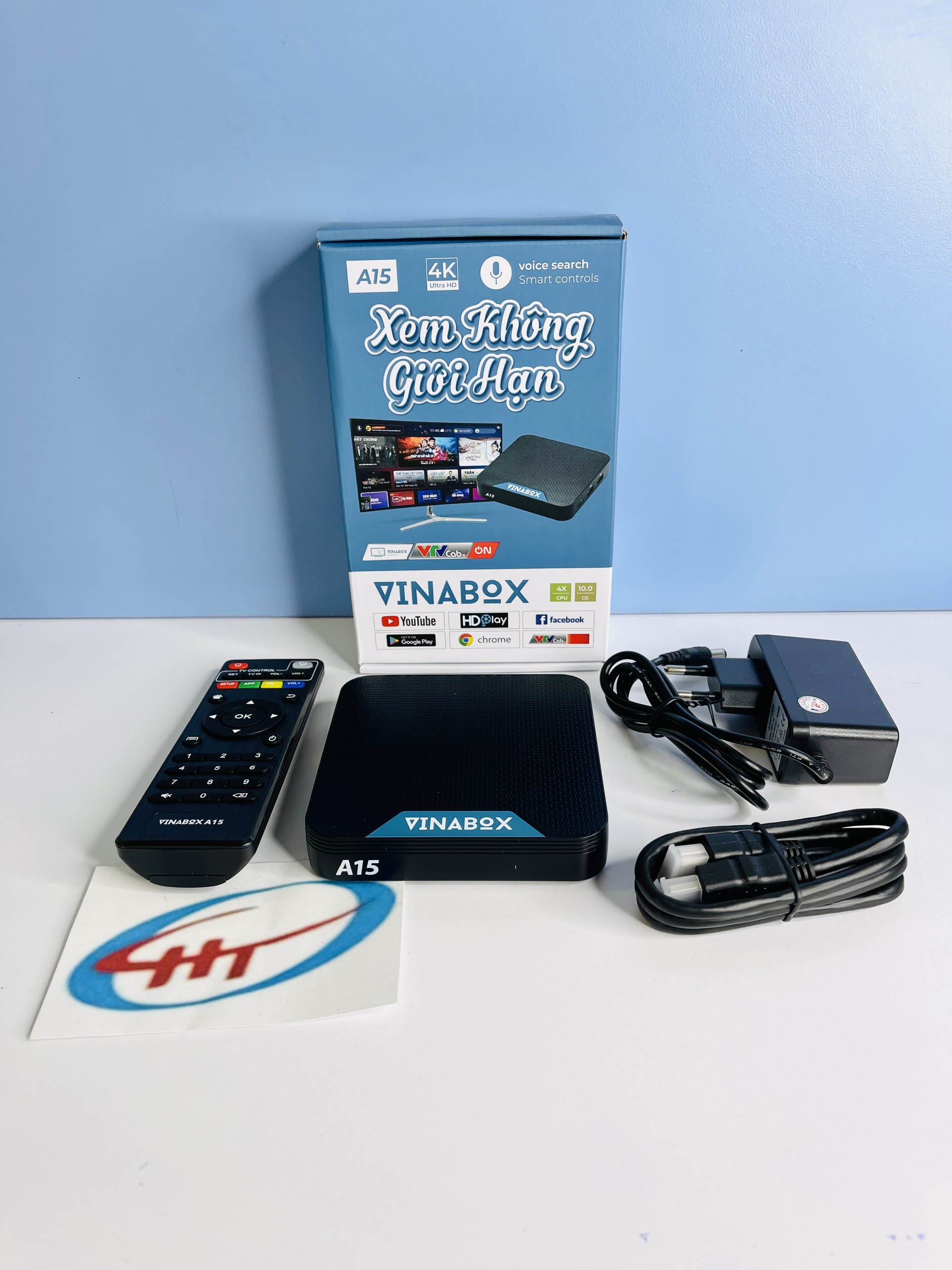 Box Vinabox A15 Đen, Android 10.0 (RAM 1GB) -SP001850