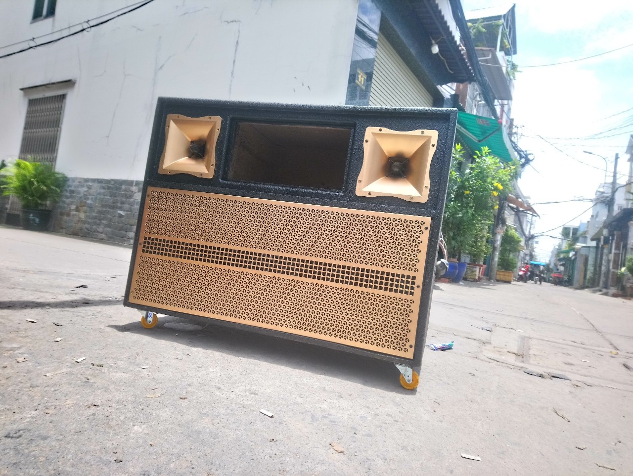 [HCM]vỏ thùng loa 4 tất đôi