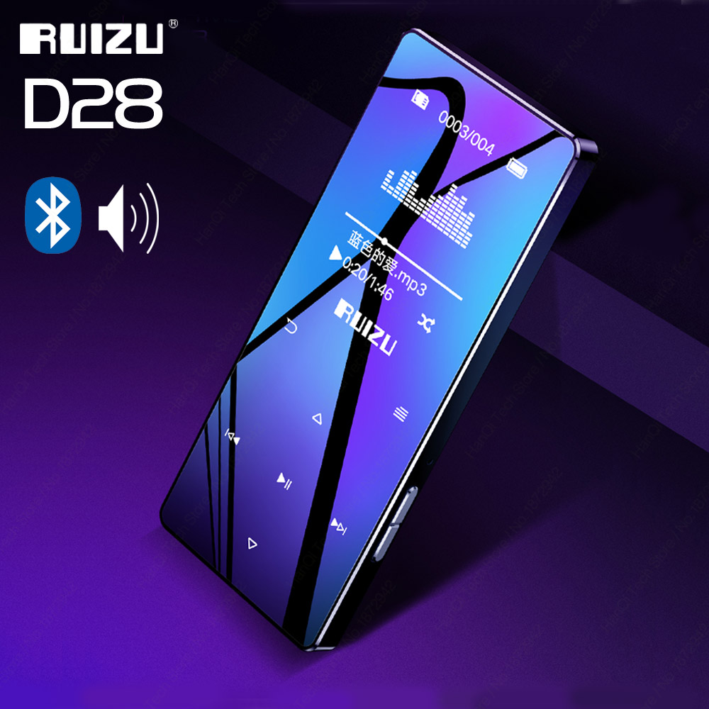 Máy nghe nhạc MP3/Lossless RUIZU D28 hỗ trợ Bluetooth 5.0