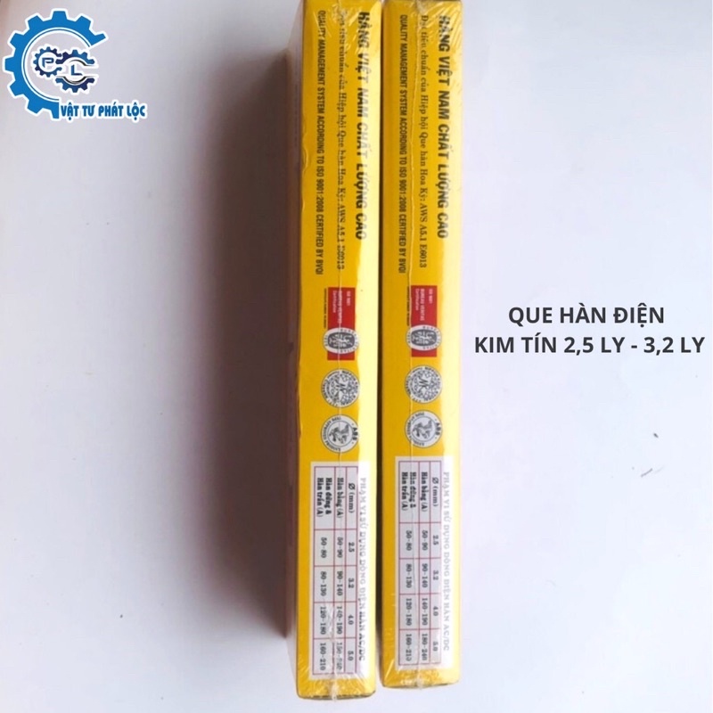 Que hàn Kim tín 2,5 ly- 3,2 ly