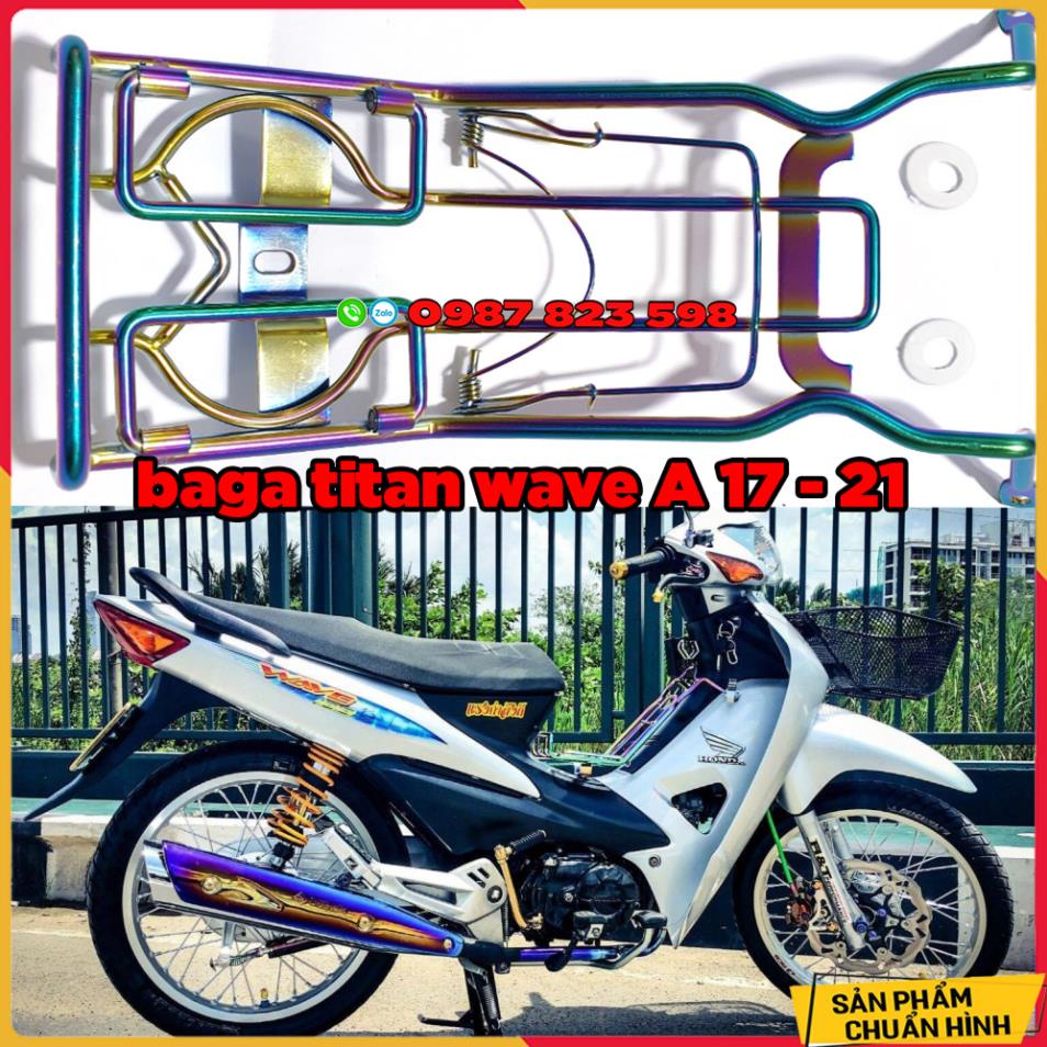 Combo 3 Món Titan Dành Cho Wave A 2017 - 2022- Combo Wave 110cc 2017 - 2022 ( Như Ảnh)