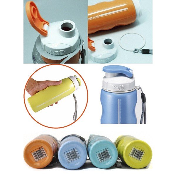 bình nước lock&lock 550ml thép không rỉ cao cấp - bình nước lock&lock