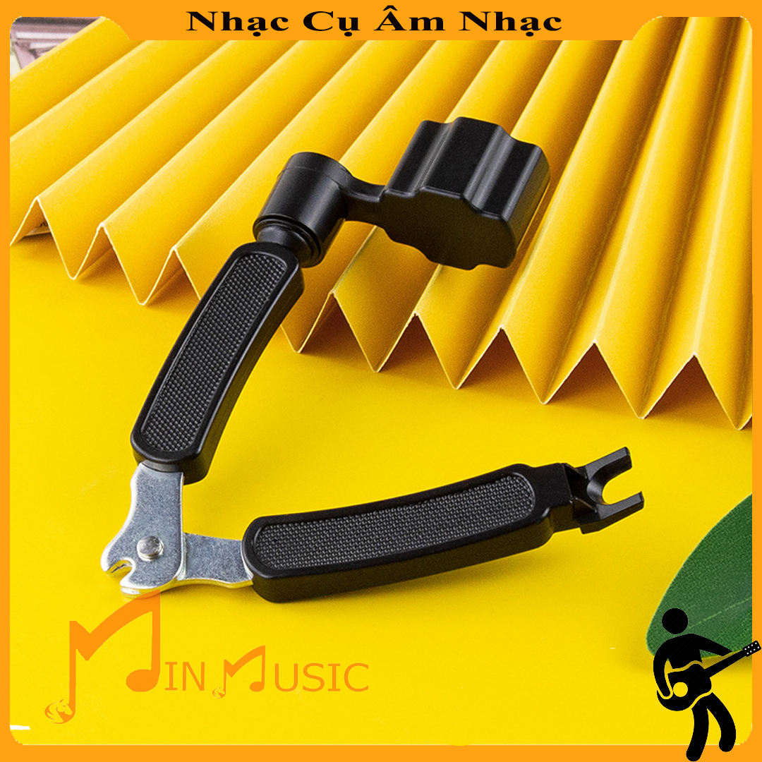 Bộ Dụng Cụ Thay Dây Đàn Guitar 3 In 1 [Cắt Dây+Tay Quay+Lấy Chốt Ghim Dây]