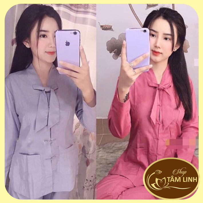 Đồ lam đi chùa - Mẫu La Hán Nơ