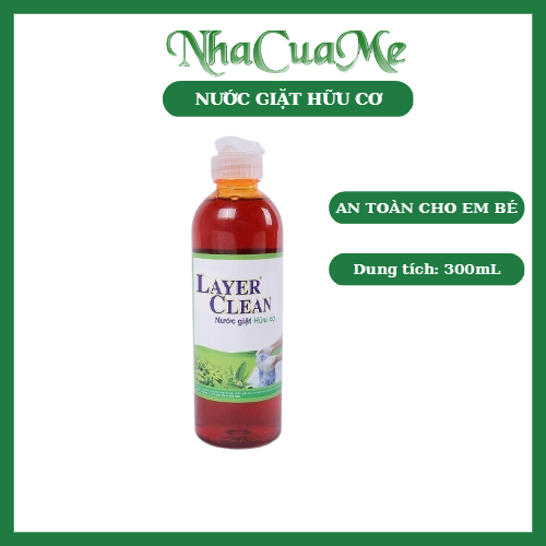 [HCM]Nước giặt hữu cơ Layer Clean 300ml