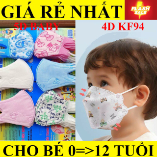 Khẩu Trang Trẻ Em y tế dễ thương 5D FAMAPRO & 4D KF94 KIDS Hàn Quốc thumbnail