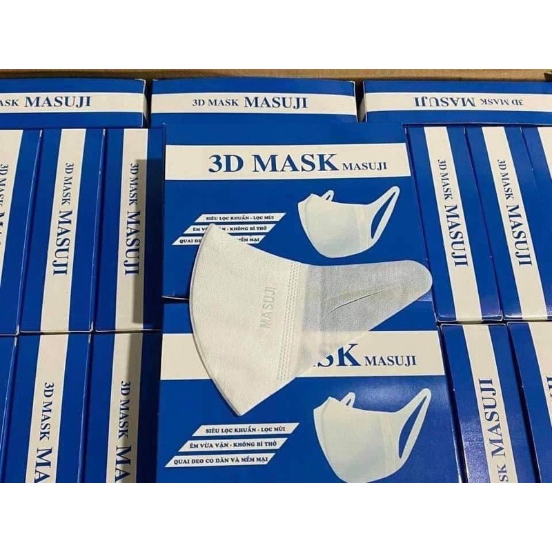 Khẩu trang 3D Mask Monji 👉Hộp 50 chiếc