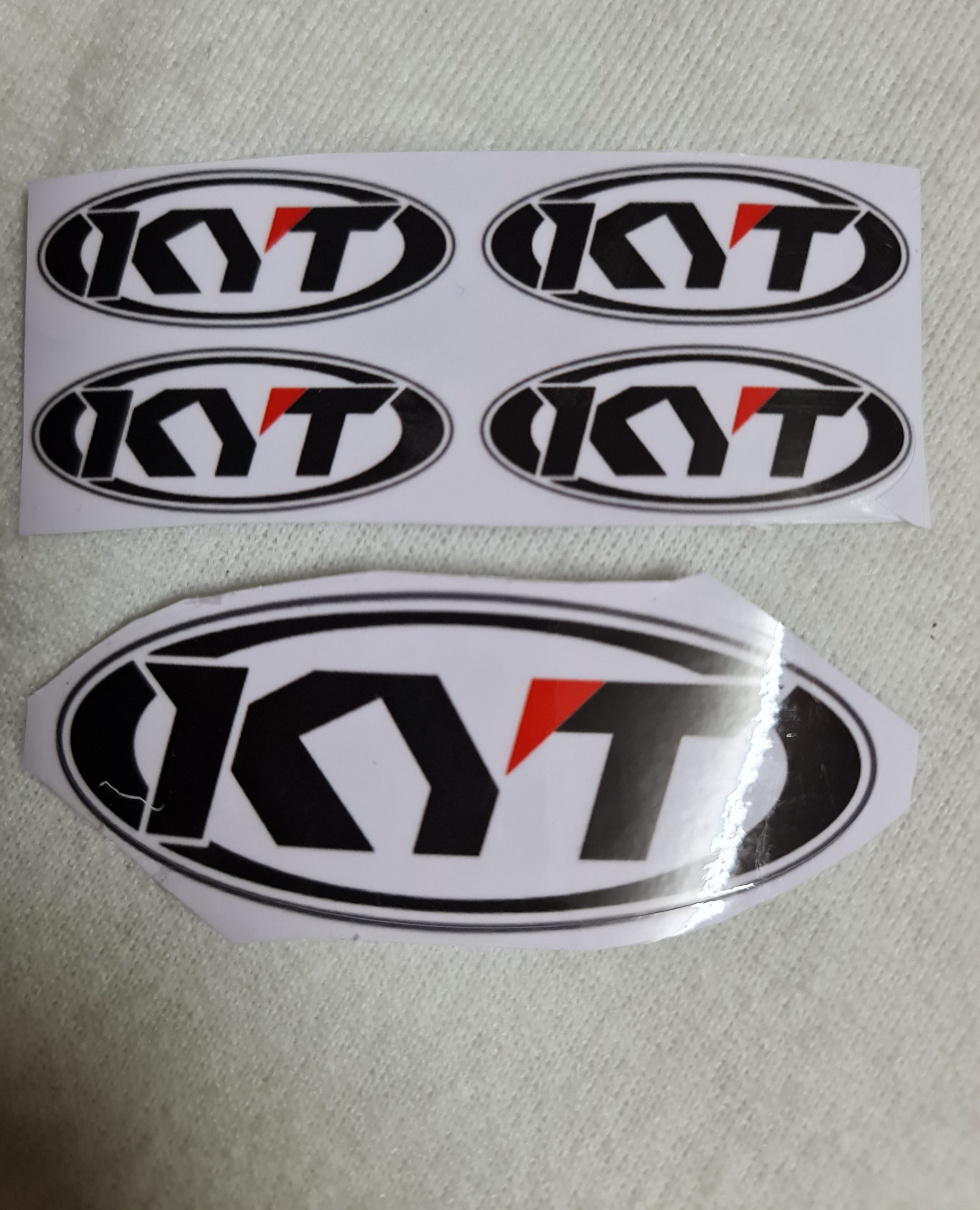 Tem kyt dán nón bảo hiểm,tem logo KYT dán nón bảo hiểm,xe máy