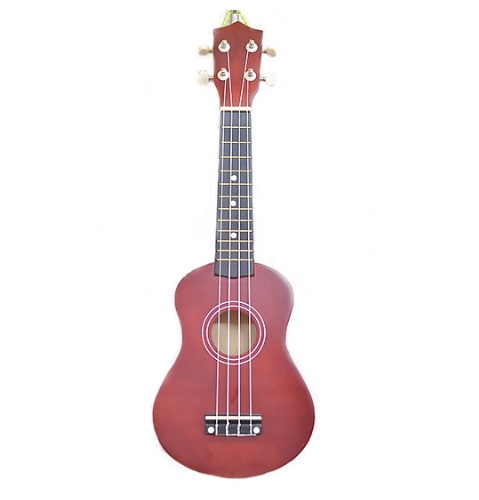 Combo Đàn Ukulele Soprano Màu Trơn WOIM 33A15-Va (Vàng) + Bao Đàn