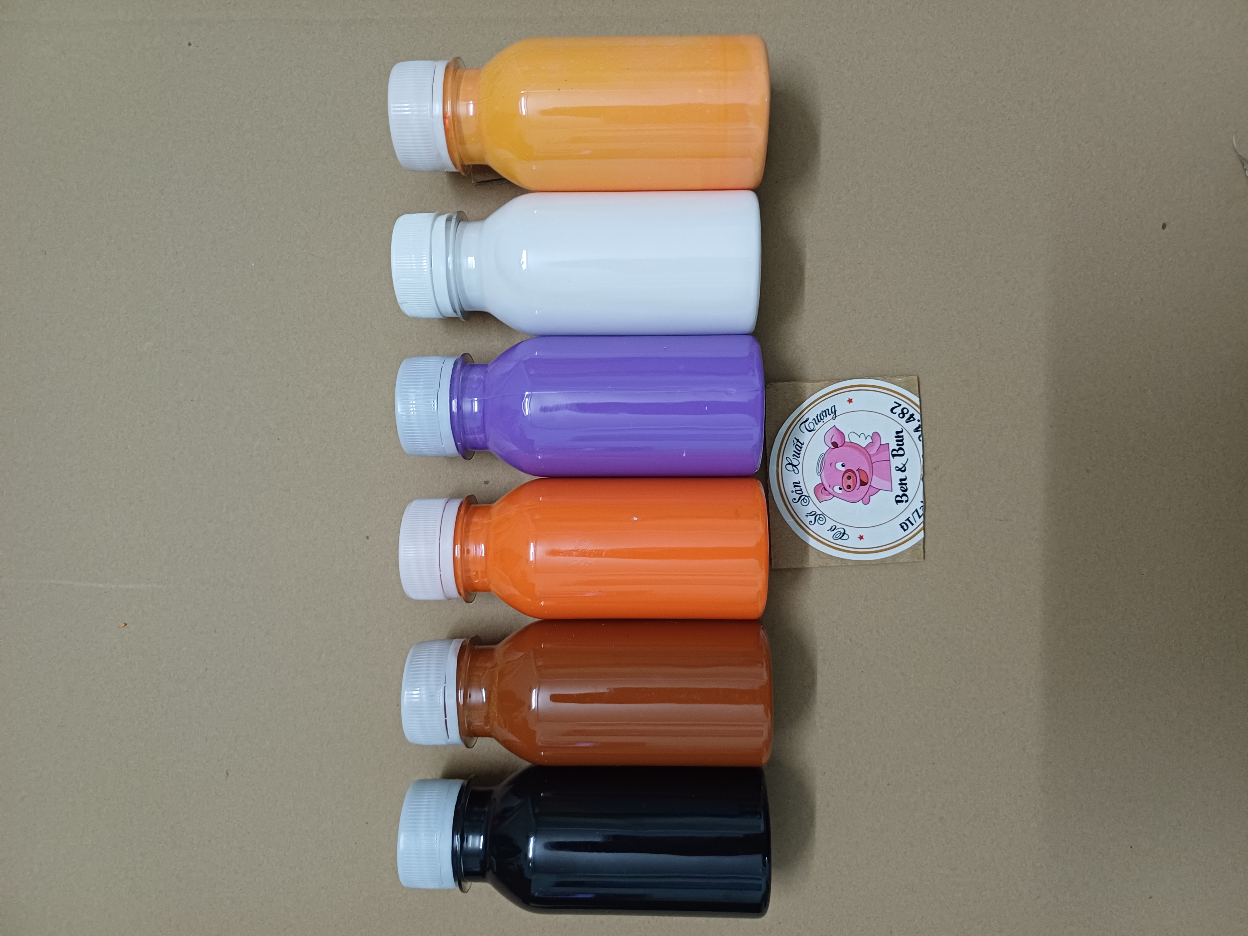 10 chai mỗi chai 100ml Màu nước tô tượng