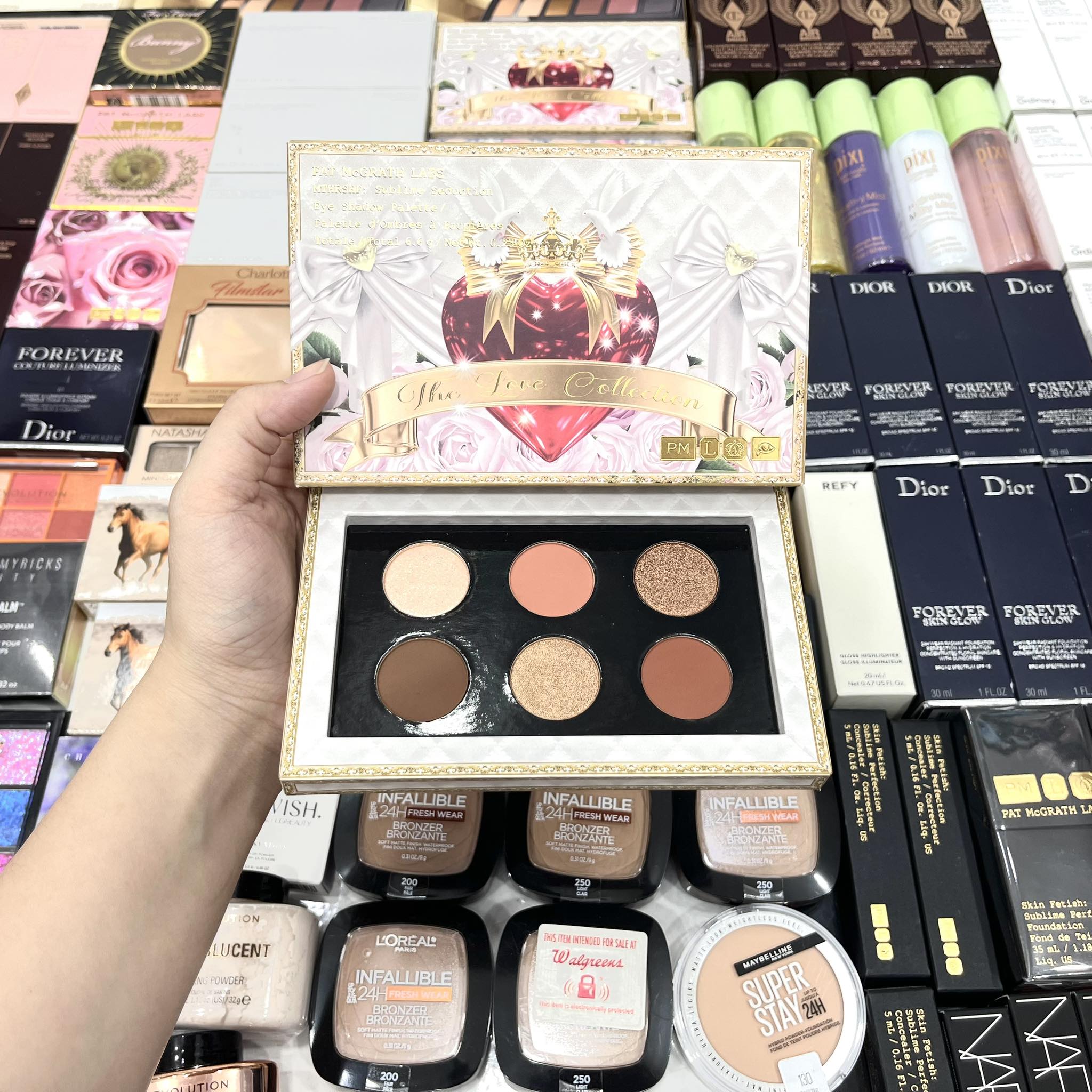 Pat mcgrath labs - bảng phấn mắt 6 ô pat mcgrath labs mthrshp eye shadow palette 6.6g