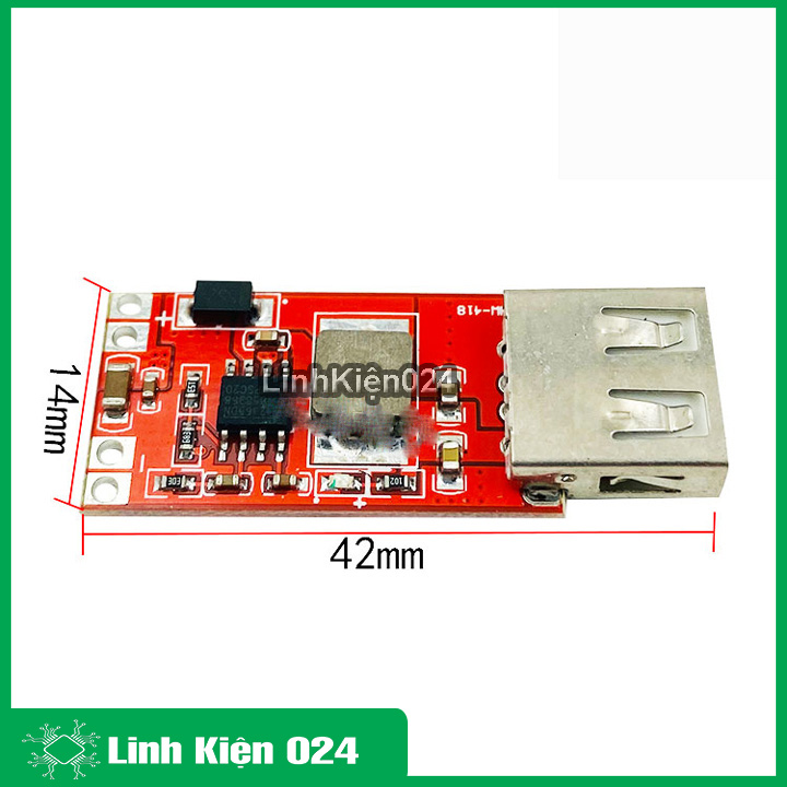 Module hạ áp buck dc-dc 3a in 4.5 - 28vdc out 5vdc 92% đầu ra usb