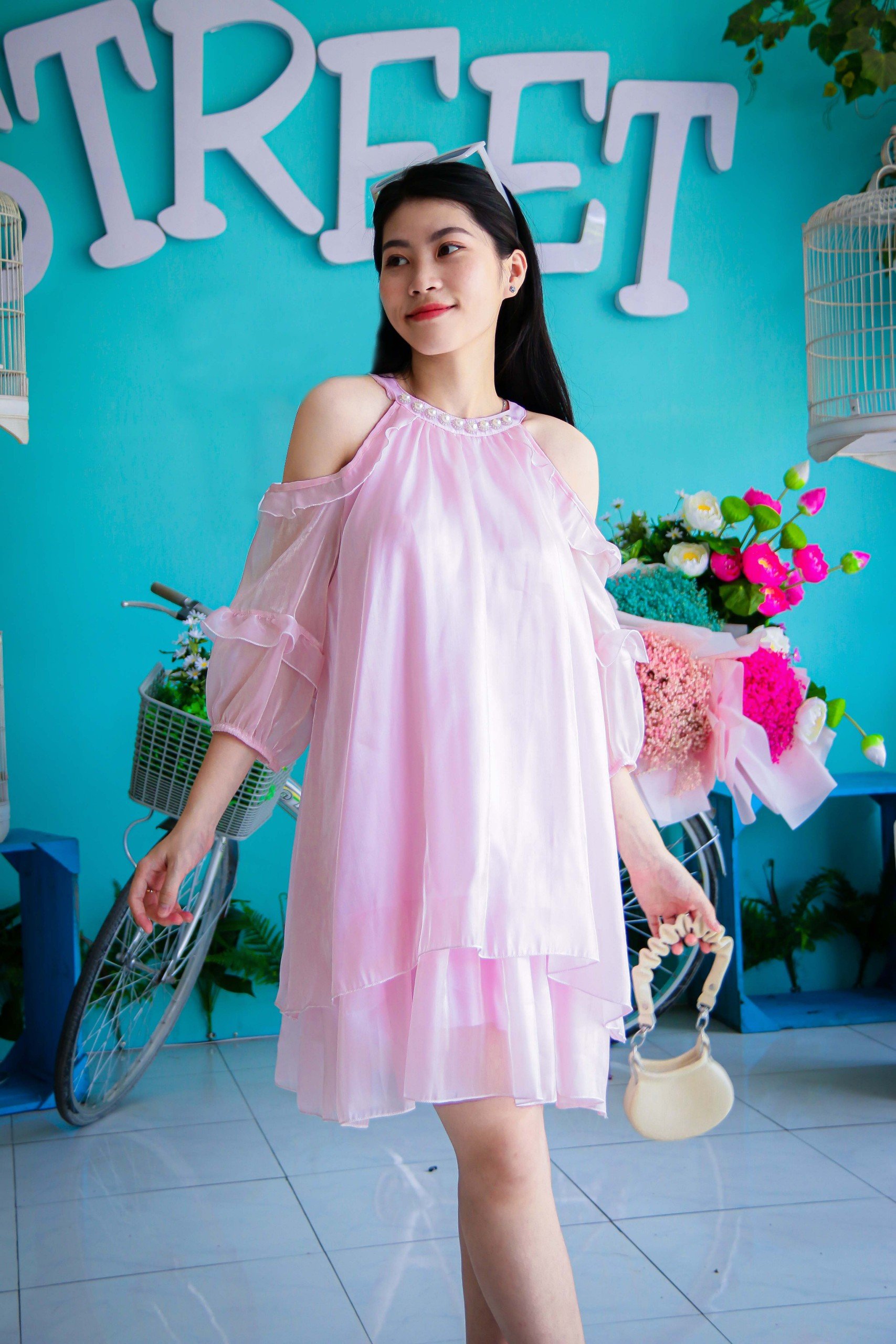 VÁY TƠ 2 TẦNG SIÊU XINH