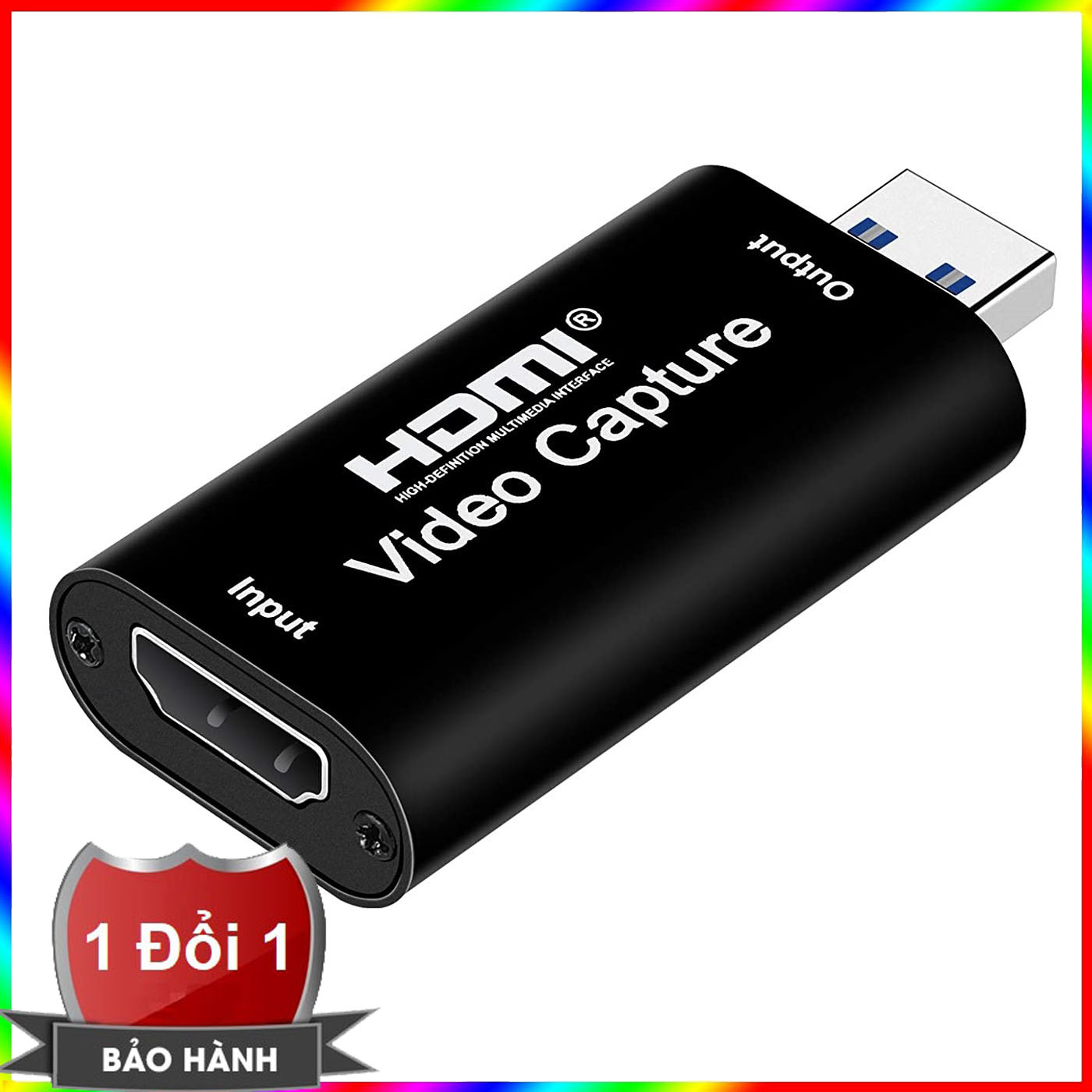 Đầu chuyển HDMI vào laptop, pc qua cổng USB, Video capture - Đầu ghi hình HDMI - Usb 3.0 hỗ trợ độ phân giải 4K