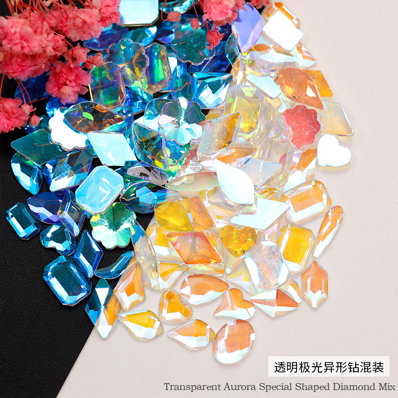 Đá khối chân bằng mix 100 viên