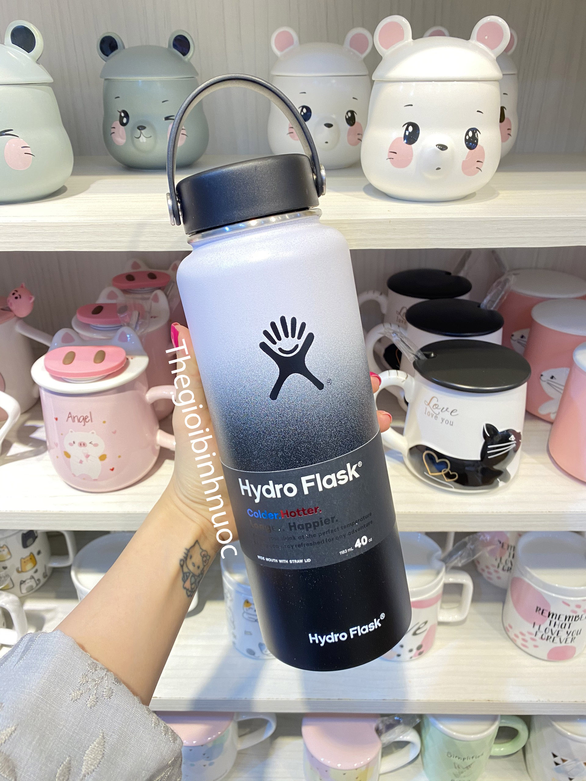 [HCM]BÌNH GIỮ NHIỆT HYDRO FLASK 40OZ 1.2L B382