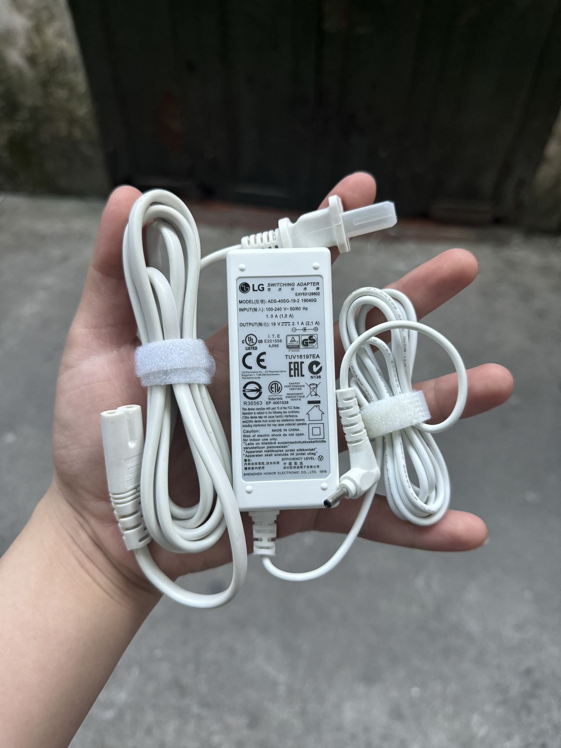 Sạc laptop lg gram 19v 2.1a