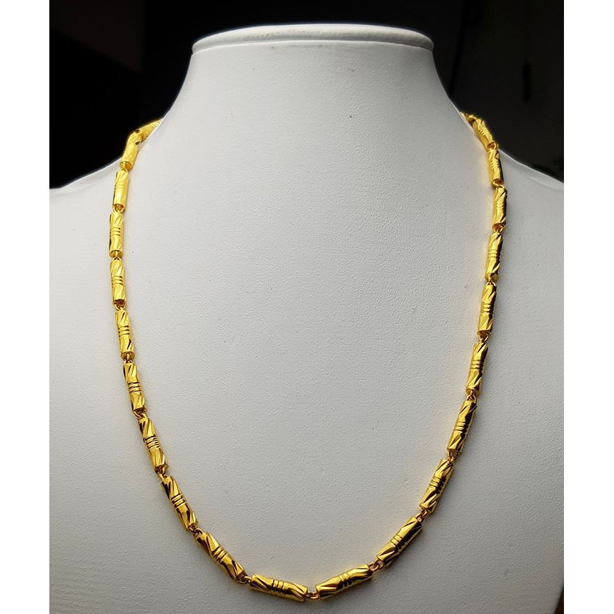 Dây Chuyền Nam Mạ Vàng 24K 1201706  - Đi Tiệc, Đi Chơi Rất Đẹp - Trang sức nam , dây chuyền nam đẹp