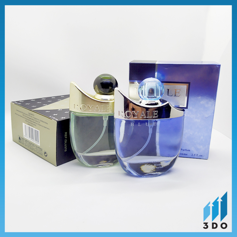Nước hoa nam cao cấp ROYALE 75ml, phân phối chính hãng bởi 3DO, nước hoa nam vương, mùi hương cô đặc thơm lâu đến 8h, quý phái, lịch lãm. giá rẻ