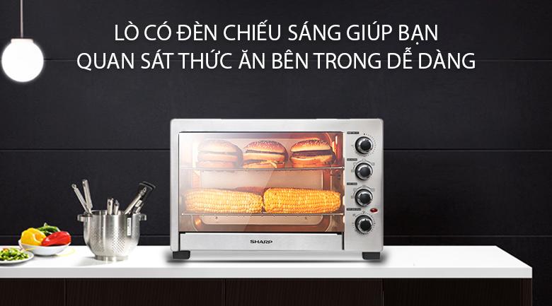 Lò nướng Sharp EO-A384RCSV-ST 38 lít