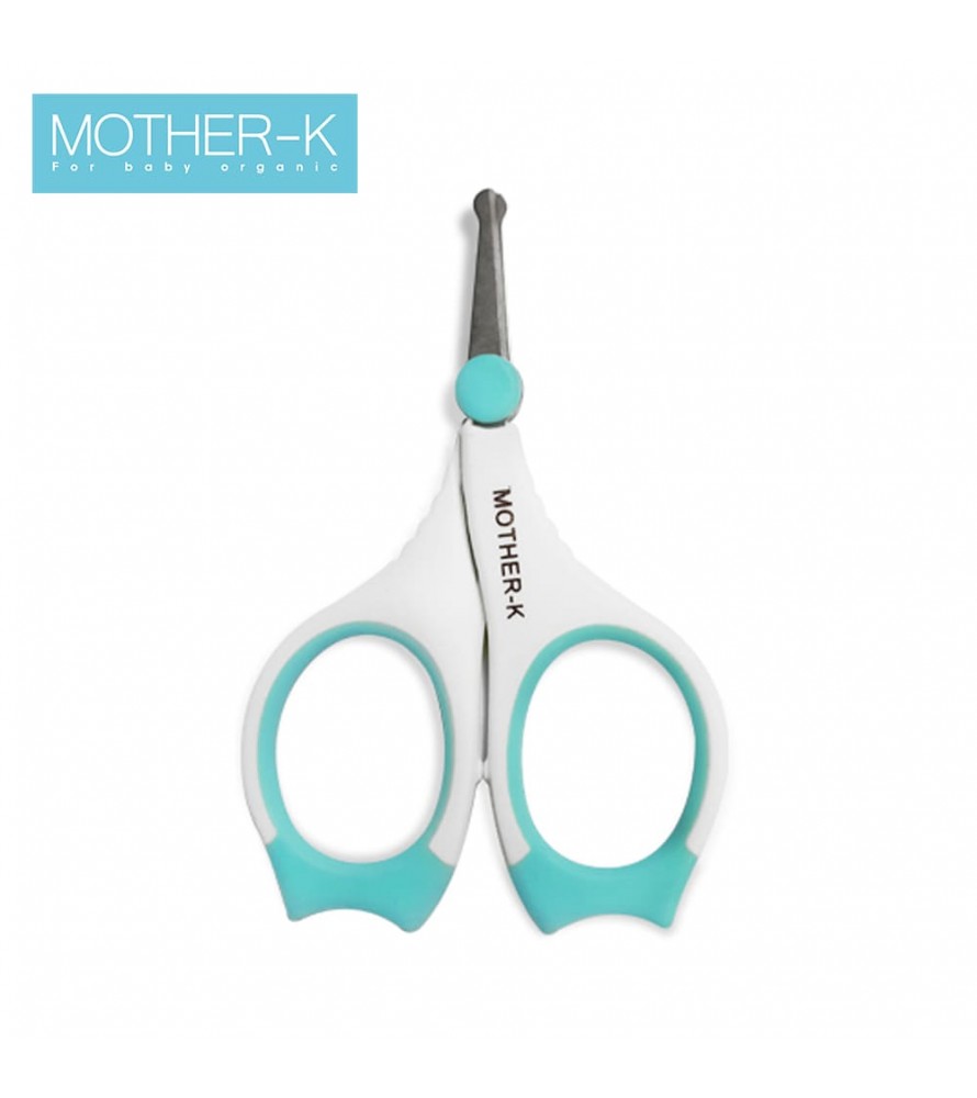 Bộ cắt móng tay có nhíp vệ sinh mũi MotherK (Trắng xanh)