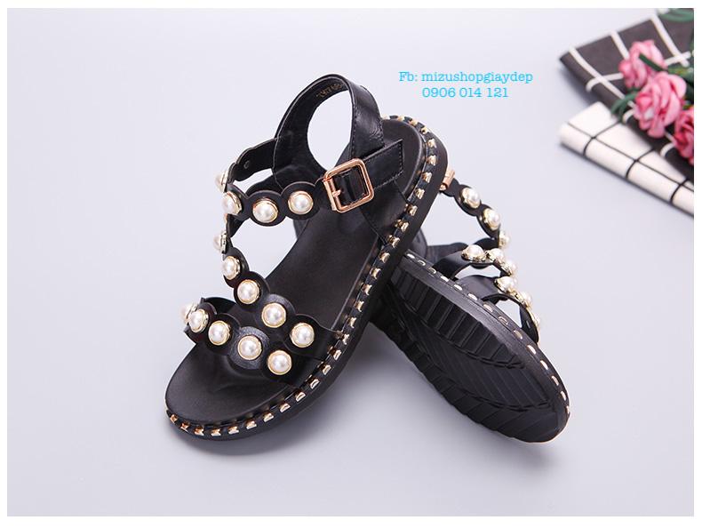 (Ảnh thật) Sandal bé gái da mềm size 30 đến 37 mã 1247