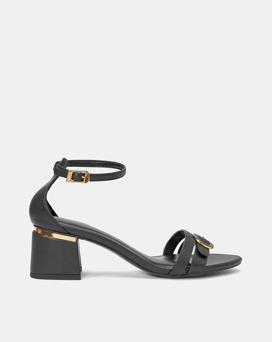 Giày Sandal Nữ 5cm Thời Trang JUNO Phối Khoá Trang Trí SD05100