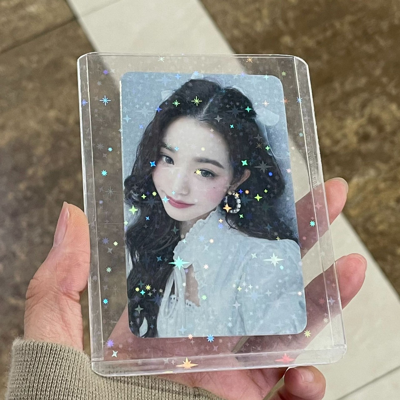 Combo tấm toploader lấp lánh hologram siêu xinh - MEE