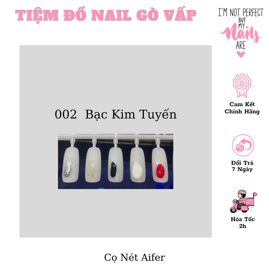 Cọ Nét Aifer Chính Hãng - Cọ Nét Gel Vẽ Móng