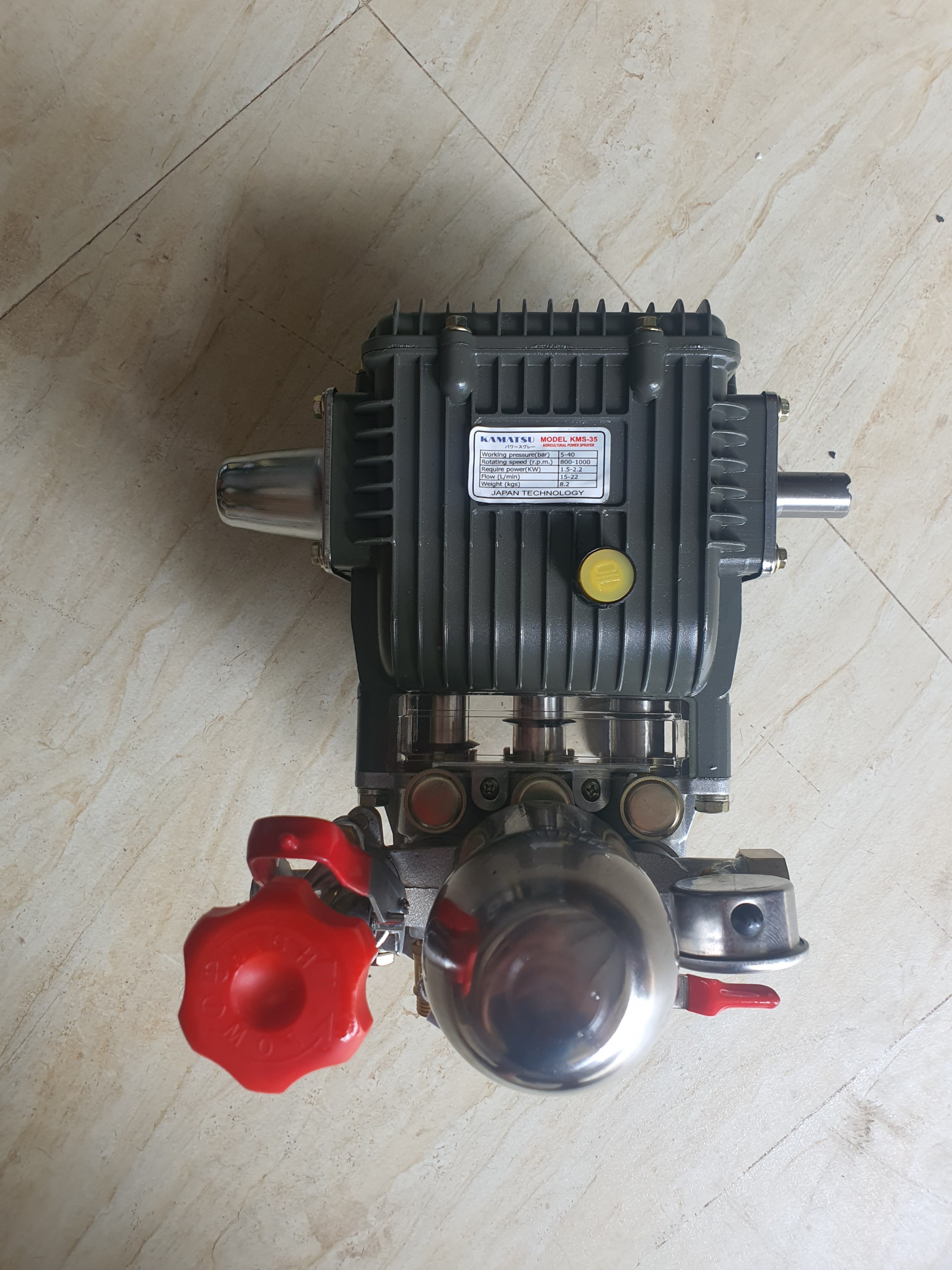 Đầu xịt áp lực 1HP Kamatsu KMS-35