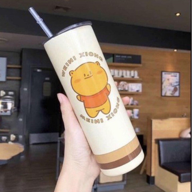 BÌNH - LY GIỮ NHIỆT CON ONG 650ml SIÊU HÓT HÍT