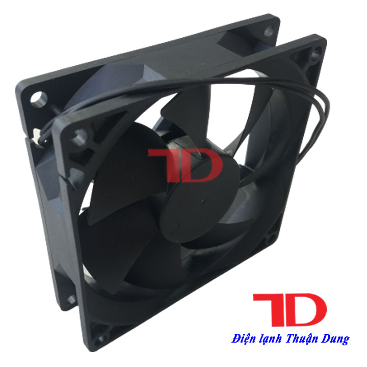 Quạt tủ lạnh SANYO 9x9 cm 220V 4.6W 2 dây