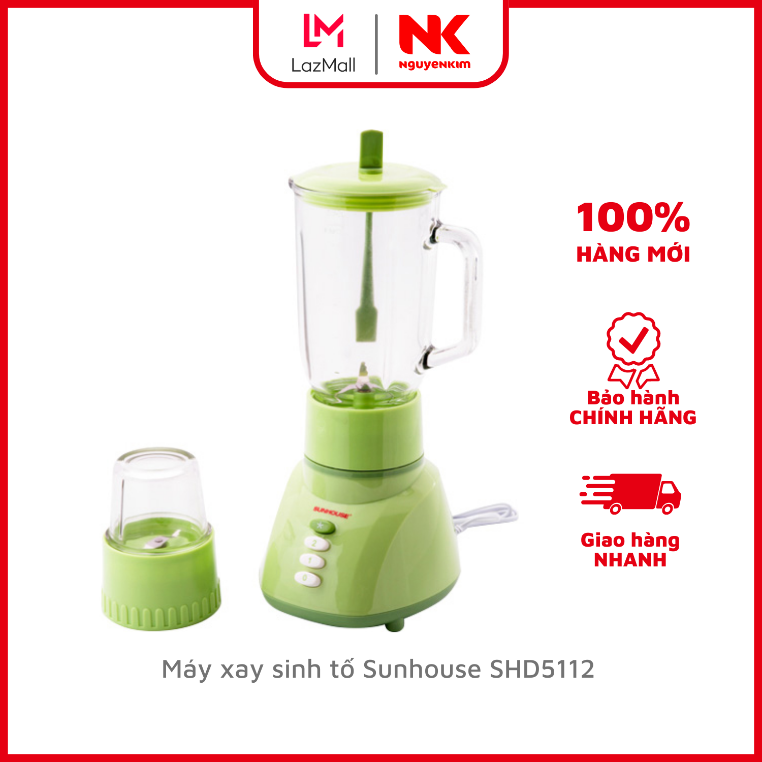Máy xay sinh tố sunhouse shd5112