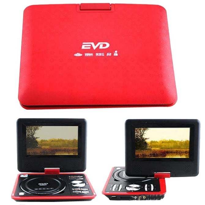 Hình ảnh Đầu DVD có màn hình Portable Evd 989 9.8" (Đỏ)
