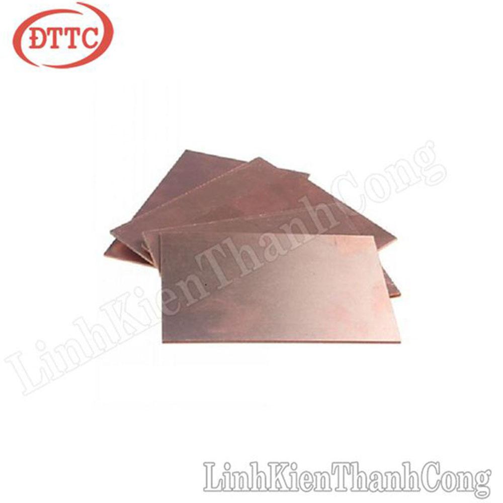 Phíp Đồng 1.6mm 12x18cm 1 Mặt