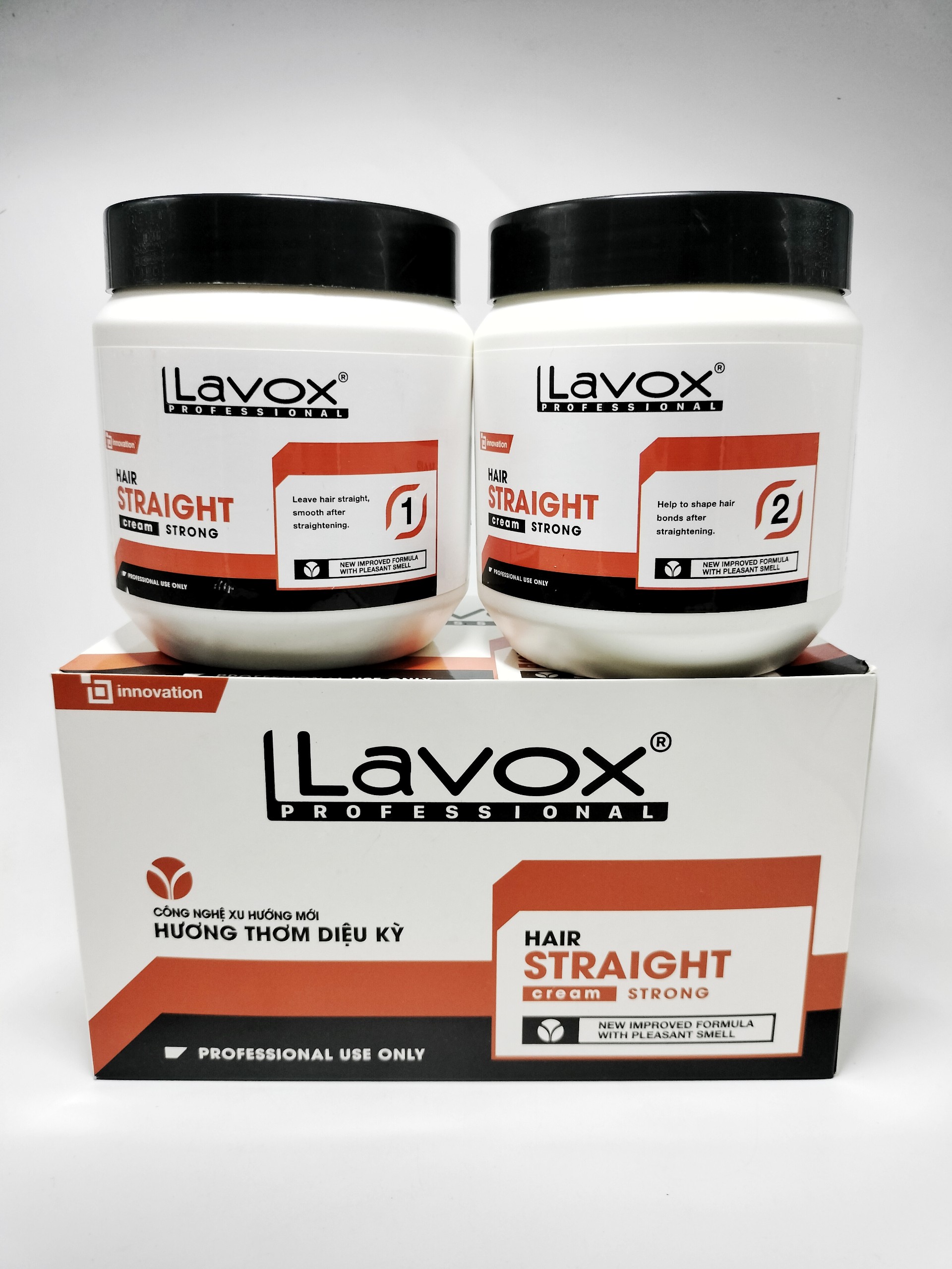 Thuốc duỗi lavox 500ml x2 thơm dịu nhẹ