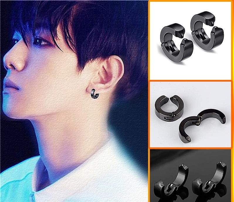 [HCM]Khuyên tai Thời trang Hàn Quốc - Hot 2019 (khuyên kẹp không cần bấm lỗ tai 1 chiếc)