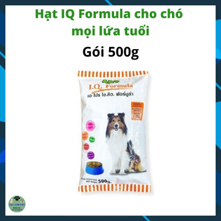 [HÀNG THÁI LAN] Thức ăn hạt khô cho chó mọi lứa tuổi Apro IQ Formula gói 500g thumbnail