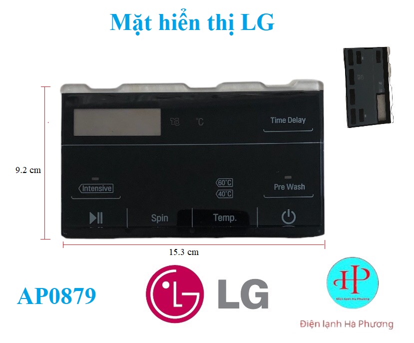 Mặt kính hiển thị - mặt cảm ứng máy giặt lg - mới hãng - f85