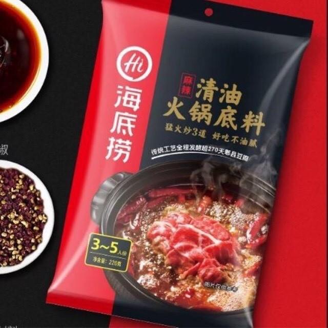 [Siêu Rẻ] Cốt Lẩu Haidilao Đủ Vị